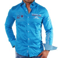 Young & Rich Hemd POLAR t�rkis 311-6042